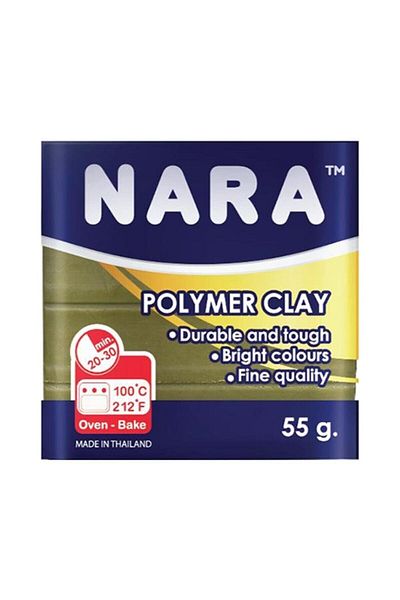 Bigpoint Nara Polymer Clay 55 Gram Pm03 Dark Olive 6-Piece Box