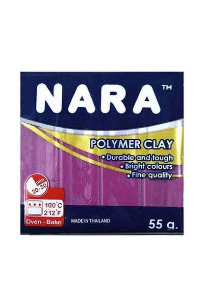 Bigpoint Nara Polymer Clay 55 Gram Pm06 Lilac Box of 6