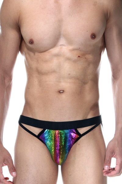 ÇAĞLAR BUTİK Ανδρικό Jockstrap με φανταχτερό σχέδιο Dm 012143