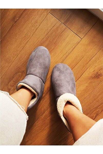 Fogs Unisex Panduf Ev Botu Yumuşak Ses Yapmaz Taban