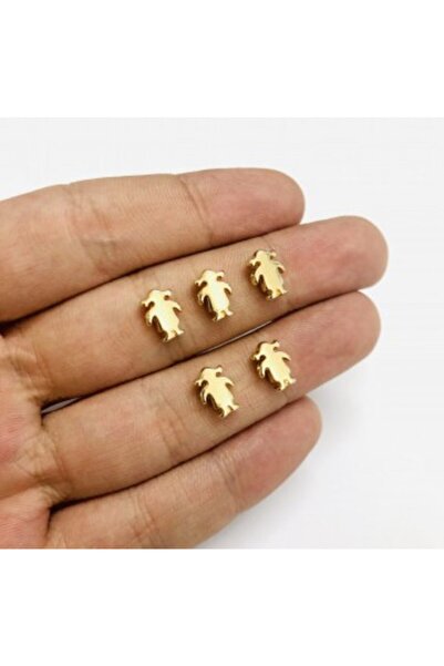 Lade فواصل بناتية مطلية بالذهب (10 قطع)