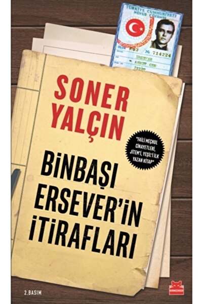 Kırmızı Kedi Yayınevi Binbaşı Ersever'in Itirafları /soner Yalçın /