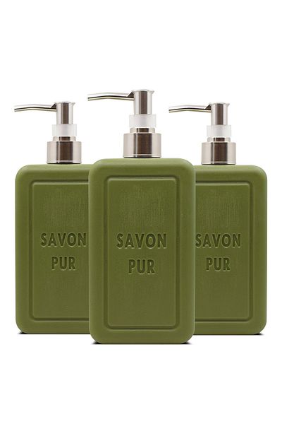 Savon De Royal Savon Pur Luxury Vegan Liquid Soap Green 3 X 500 ml