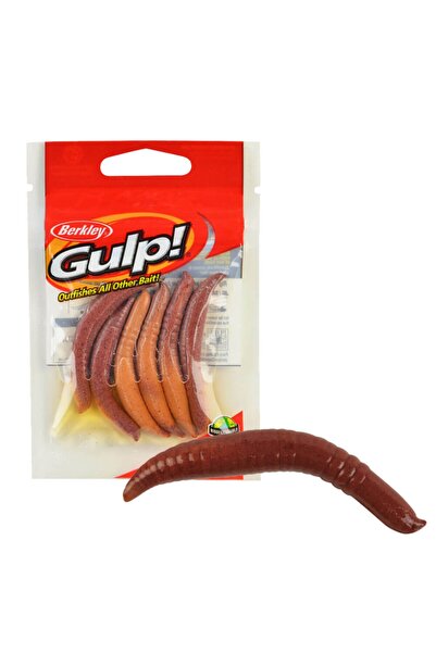 BERKLEY Gulp Floating Pinched Crawler Sahte Kurt Chunky Cheese 2cm 14lu