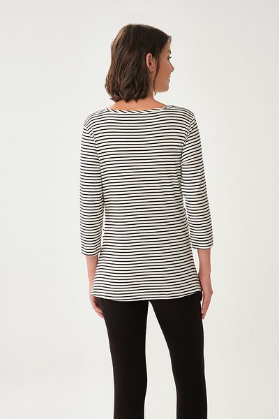 Dagi Umstands-T-Shirt - Schwarz - Relaxed Fit