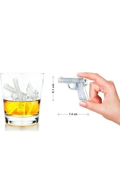 yakpen Gun Shaped Ice Mold Interesting Products