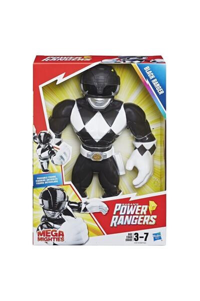 POWER RANGERS Mega Mighties Black Ranger E5869-E5873
