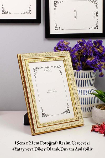 Raven 15cm X 21cm Adjustable Stand Frame for Pictures, Photos, Documents, Posters, and Papers