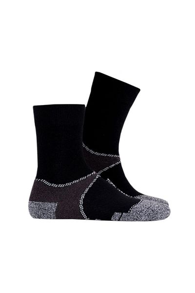 THERMOFORM Μαύρες μακριές κάλτσες Unisex Walking (Hzts3-r001)