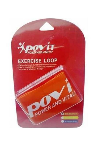 Povit Lks 85 Exercise Loop Pilates Band Orange
