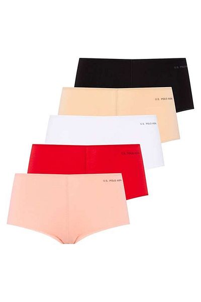 U.S. Polo Assn. US Polo Assn Pantaloni scurți multicolori pentru femei ZG, 5 piese, cu peri elastici Z6ET.7A.G.0R0.OU4.P