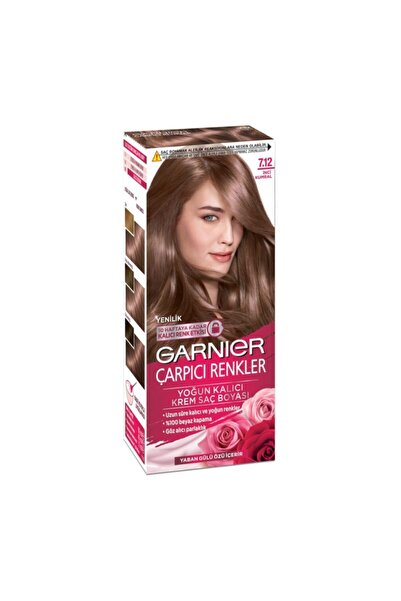 Garnier Çarpıcı Renkler 7.12 Inci Kumral (yaban Gülü)
