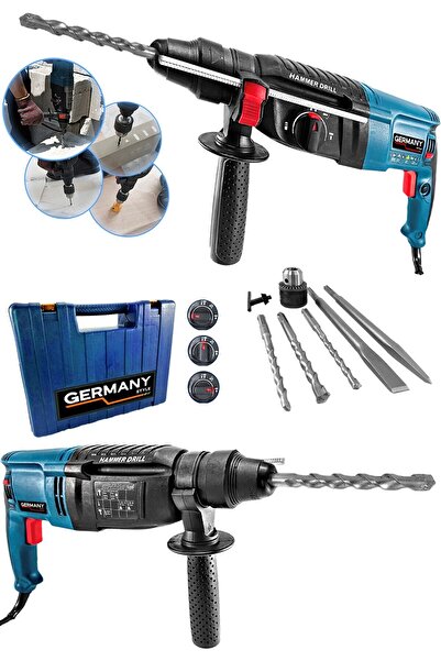 Germany Style Grmpro-1086 Darbeli Kırıcı Delici 3500 Watt Sds Plus Kırıcı Delici Matkap 26 Mm