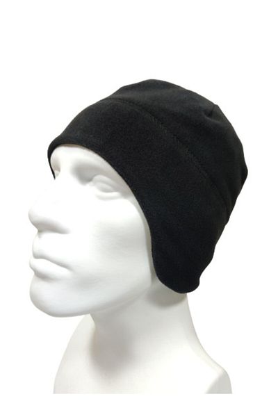 AXE SPORTSWEAR Black Winter Thermal Fleece Beanie with Earmuffs
