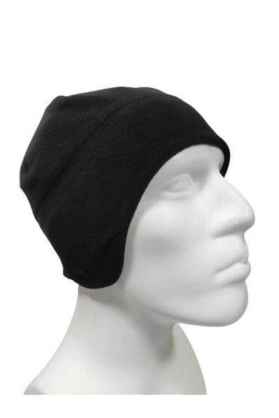 AXE SPORTSWEAR Black Winter Thermal Fleece Beanie with Earmuffs