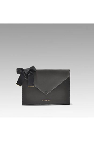 Black Ribbon حقيبة كمبيوتر محمول مزدوجة الجوانب