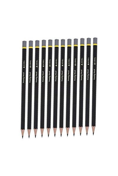 Adel Graduated Pencil Black Pencil "h" (h) 1 Piece