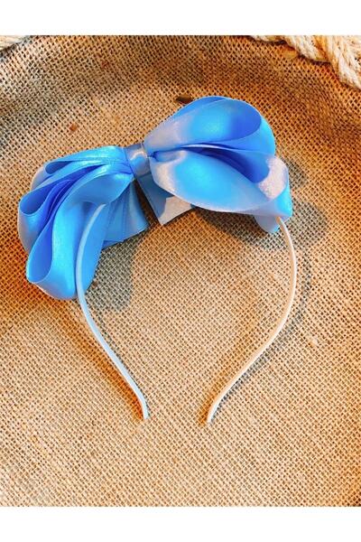 Yeşim Aksesuar Blue Bow Maternity Crown, Maternity Crown with Two Bows