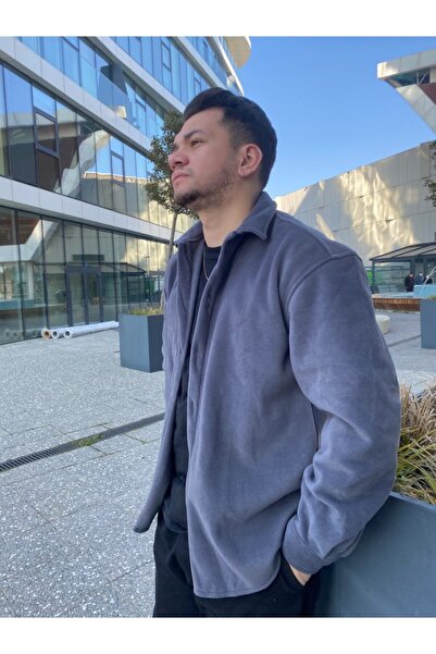 BGmanwear Gri Polar Ceket