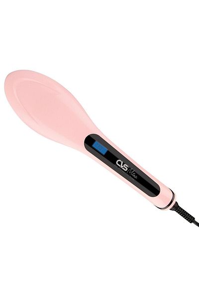 CVS Brand DN 7305 Mina Model PINK Color Hair Straightening Brush WRHDR7305
