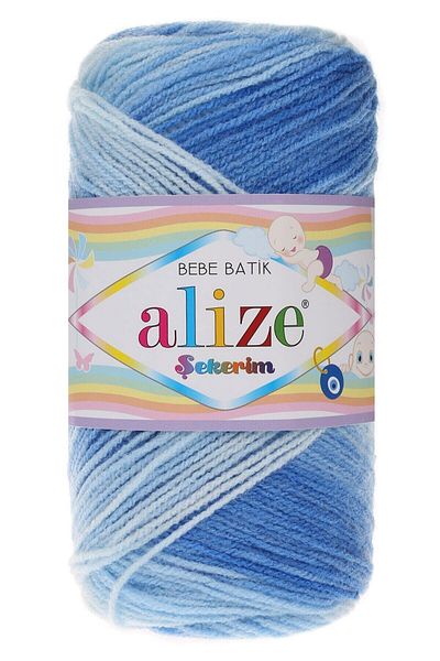 Alize Şekerim Bebe Batik 3481 Πλεκτό νήμα