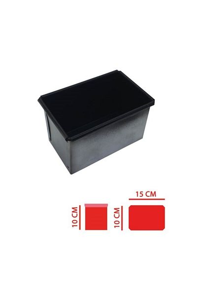 Kumsal Mutfak Capless Baton Bread Mold 10x10x15 Cm