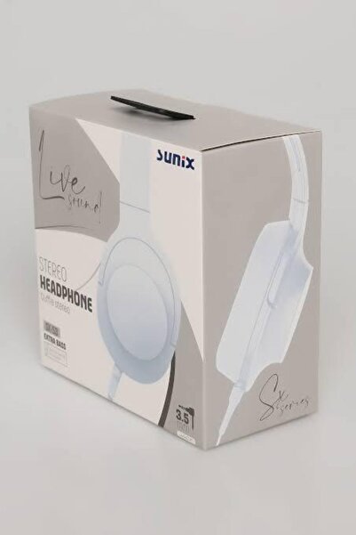 sunixs Sunix Beyaz Kablolu Kulaklık Sx-53