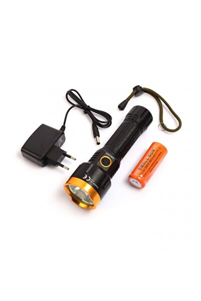 powerdex Pd-6572 10w Su Geçirmez Şarjlı Profesyonel El Feneri