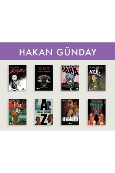 Doğan Kitap Hakan Günday 8 Kitap Set
