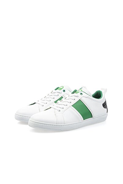 Benetton BN-30138 Beyaz Yeşil Erkek Spor Ayakkabı