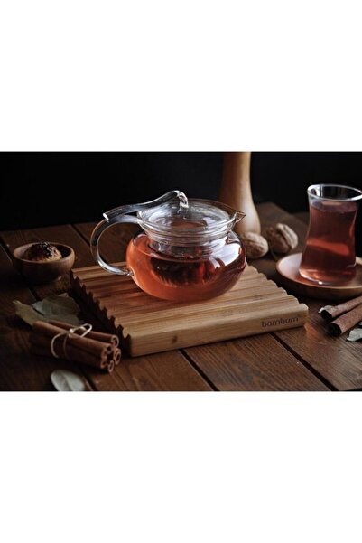 BAMBUMDAN إبريق شاي قرفة مع مصفاة 450 مل T1615