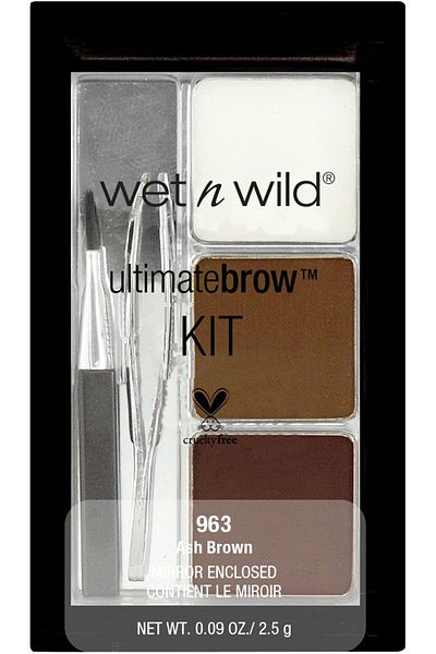 WET N WİLD Brand: Ultimate Brow Kit Eyebrow Shadow Kit - Ash Brown Category: Eyeshadow