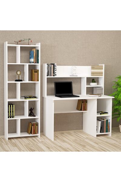 Kalender Dekor Jimmy Snow 120 Cm Çalışma Masası Takımı Jms01