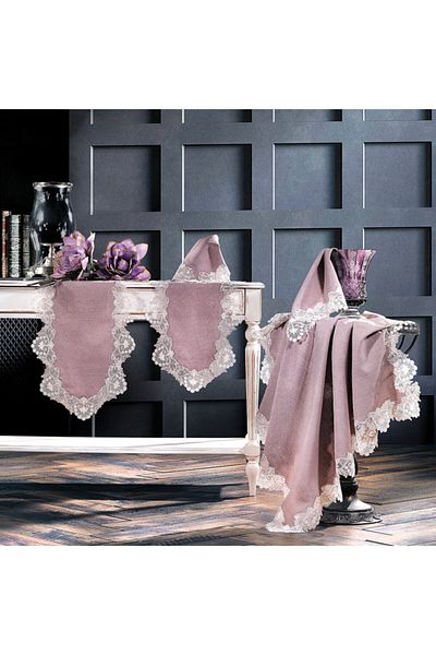 ZEBRA CASA Valchi Living Room Set Lavender
