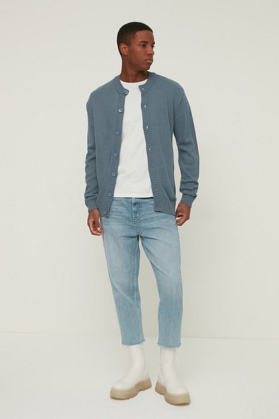 Trendyol Collection Cardigan - Blue - Regular fit