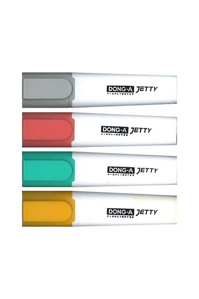 Dong-A Jetty Highlighter 4 Pastel Colors