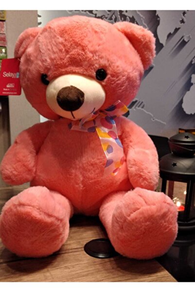 SELAY TOYS Selay Şeker Pembesi Ayı 60 Cm