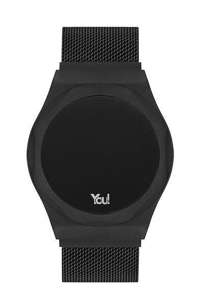 You Watch ساعة يد سوداء للجنسين Yw7003