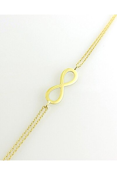 VeraDesignGold Sonsuzluk Altın Bileklik