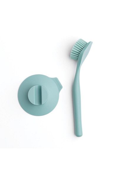 Tantitoni Mint Dish Brush and Holder