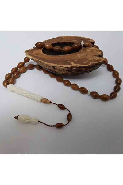 İZNİK ATOLYE İŞÇİLİGİ Tesbih Deve Kemiği Iznik, lucrare manuală de maestru