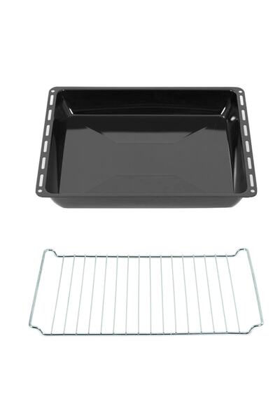 B & N MAĞAZACILIK Ankastre Derin Fırın Tepsisi Ve Fırın Izgara Teli 2'li Set ...