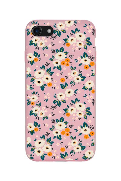 Spoyi حافظة هاتف متوافقة مع تصميم حديقة الزهور لهاتف Iphone 7 - 8 - Se