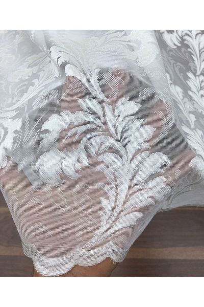 Esse Home Flush Knitted Lace Tulle Curtain, 300x250, Tight Pleat, 1/3