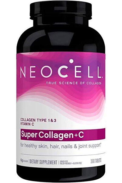 Neocell 360 Tablet Super Collagen+c Type 1&3 6000mg 360 Tablets Non-gmo+gluten Free