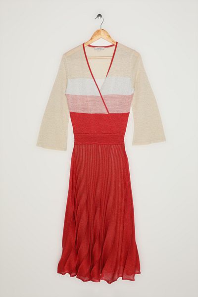 İpekyol Rochie roșie de damă IS1200002288