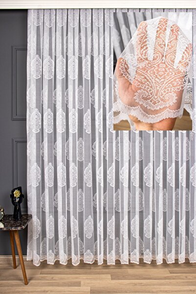 perdealemi Нові тюлеві штори з візерунком Damaks, 350x250, звичайний ворс, 1/2,5
