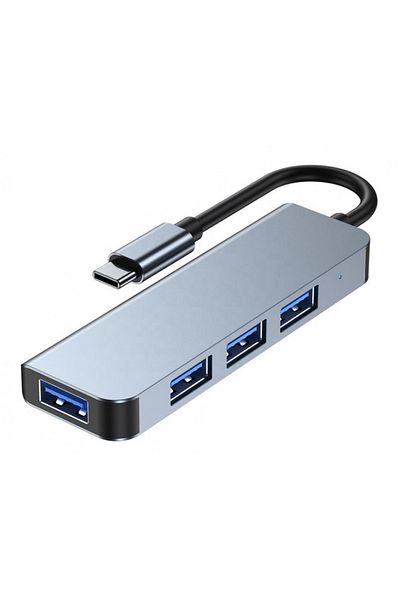 StarkTech Byl-2013T Type-C USB Hub 4 Port 3.0 to 2.0 New Generation Duplicator Converter