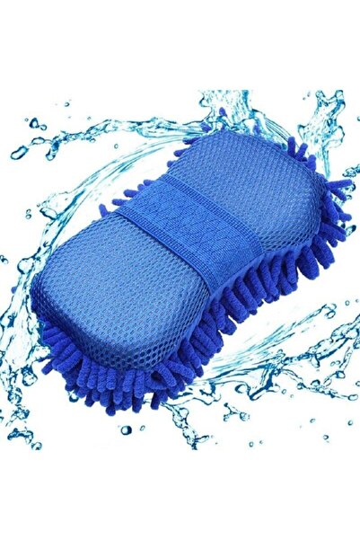 TechnoSmart Mikrofiber Araba Yıkama Süngeri Temizleme Oto Bakım Yıkama Bezi Havlu