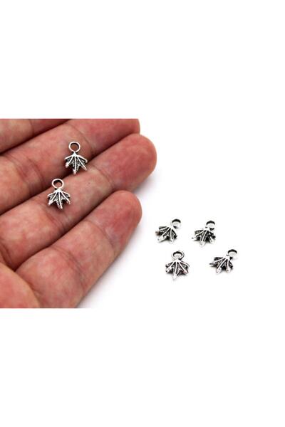 yfhobi 12 Adet - 7x12 Mm Desenli, Metal Uç, Sallantı, Takı Malzemesi, Boyalı ...